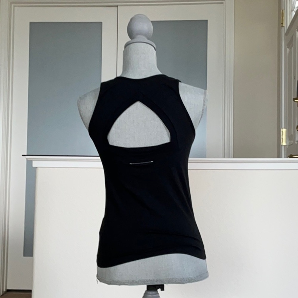 Maison Martin Margiela Black Top with Cut-out back Size S